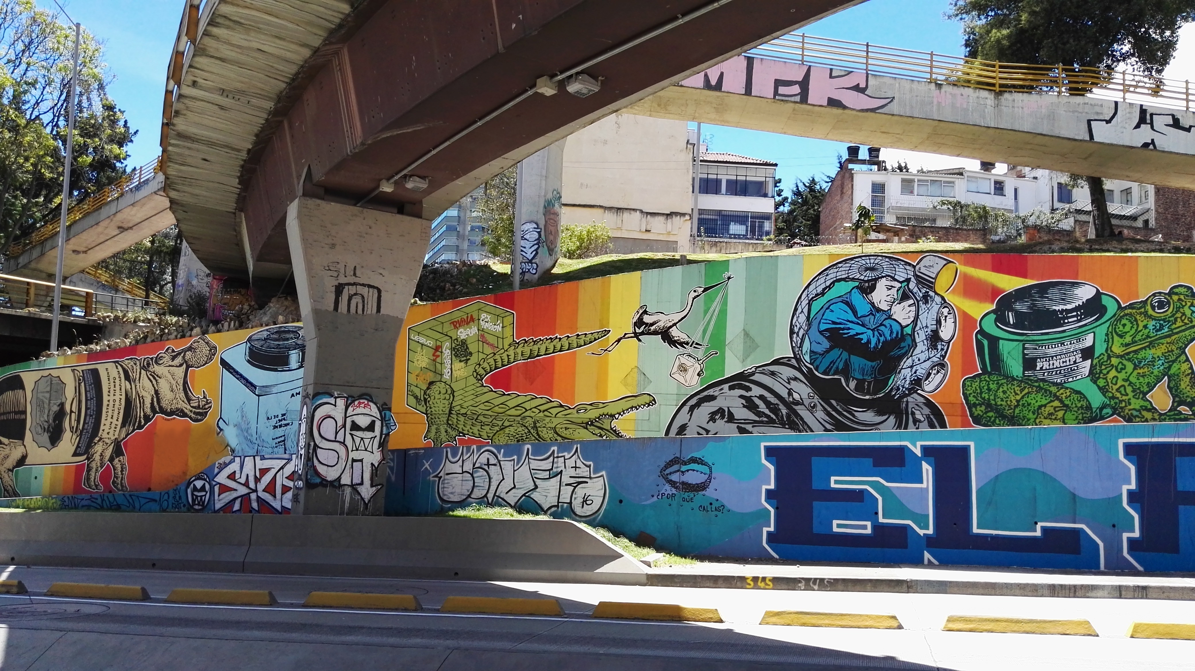 Cada mural cuenta una historia diferente: El streetart bogotano desde una perspectiva narrativa