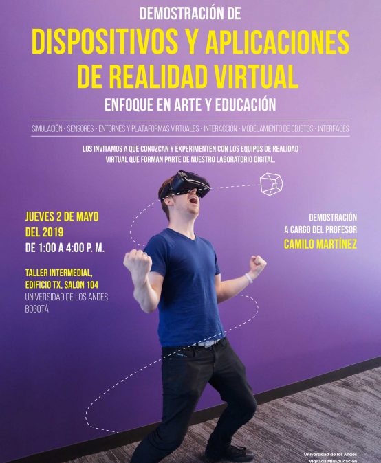 Demostración de dispositivos y aplicaciones de realidad virtual
