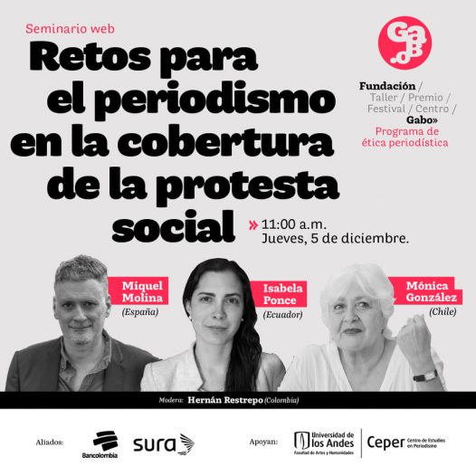 Retos para el periodismo en la cobertura de la protesta social