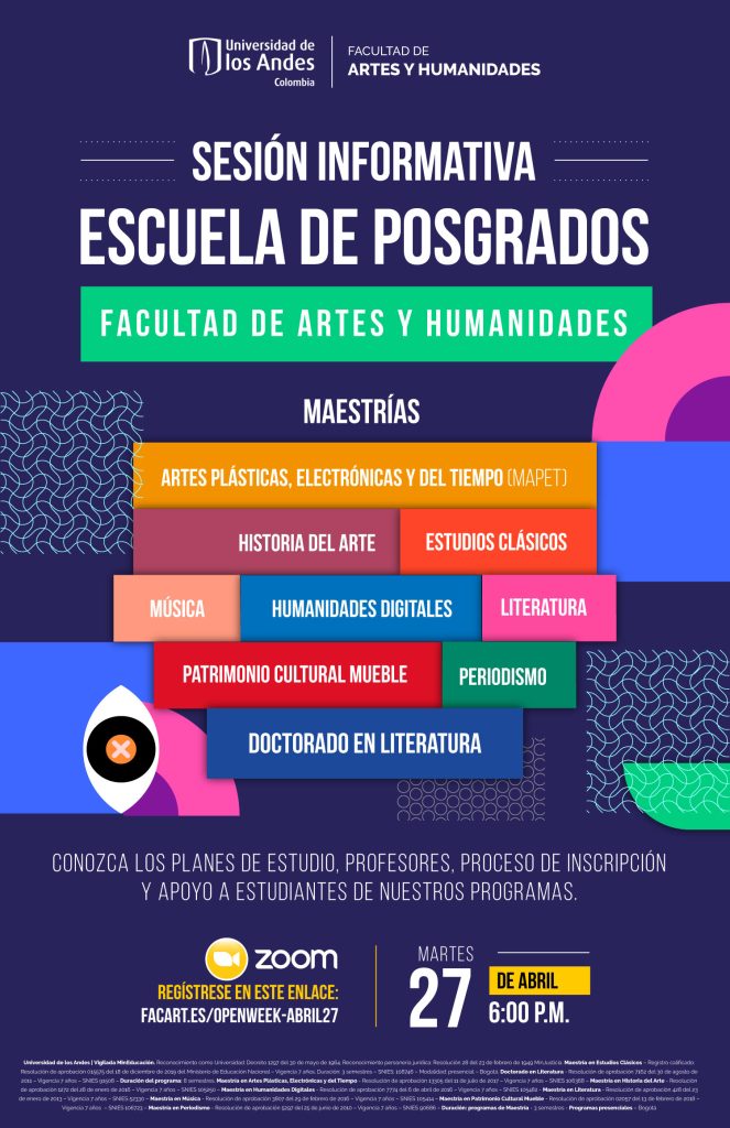 Conozca los planes de estudio, profesores, proceso de inscripción y apoyo a estudiantes de nuestros programas