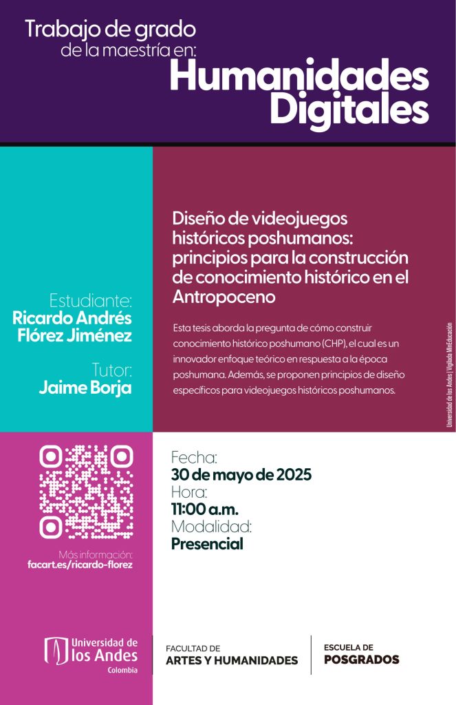 Esta tesis aborda la pregunta de cómo construir conocimiento histórico poshumano (CHP)