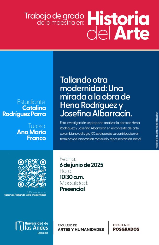 Esta investigación se propone analizar la obra de Hena Rodríguez y Josefina Albarracín en el contexto del arte colombiano del siglo XX, evaluando su contribución en términos de innovación material y representación social.