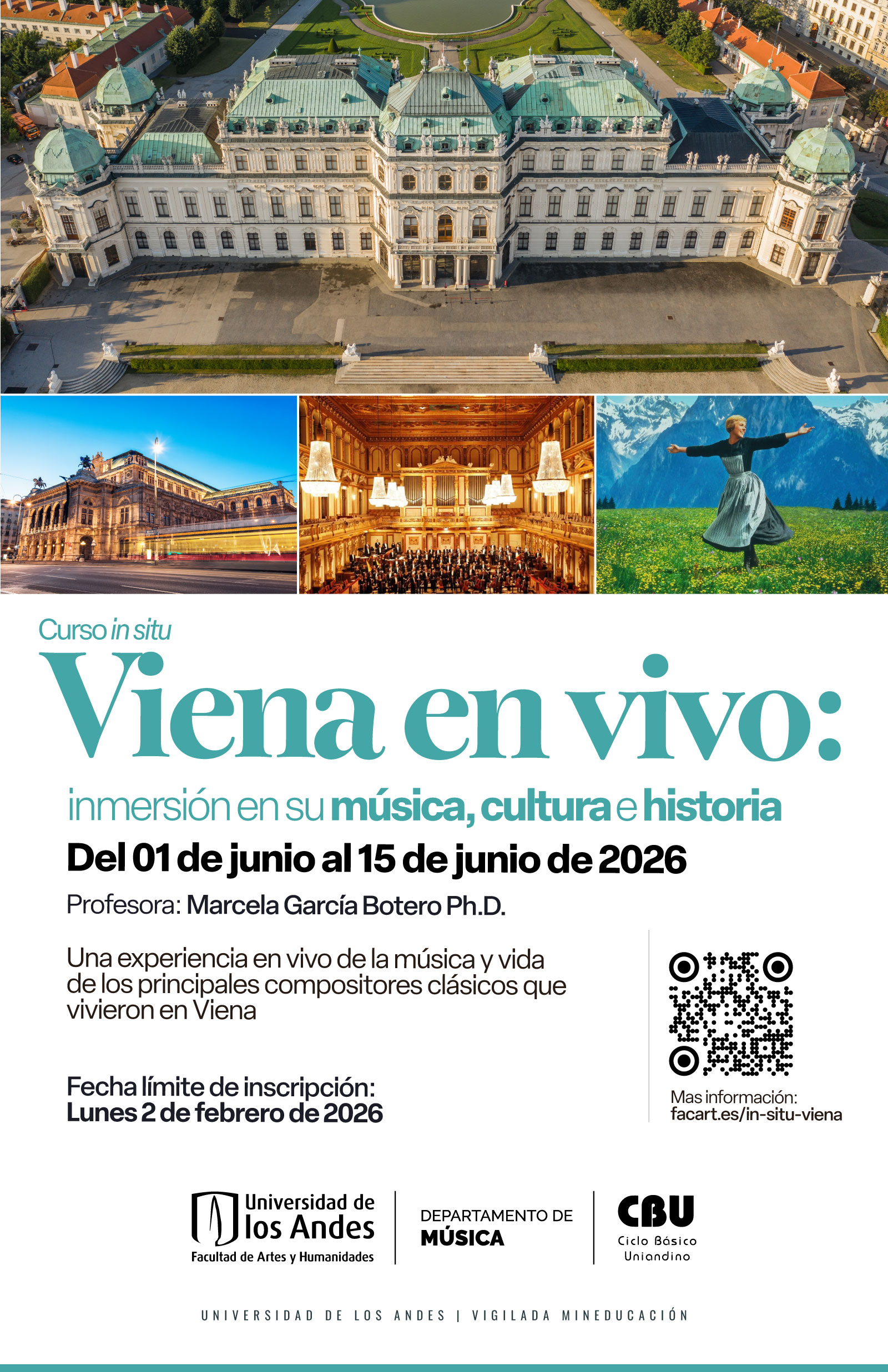 Curso In Situ | Viena en vivo: inmersión en su música, cultura e historia